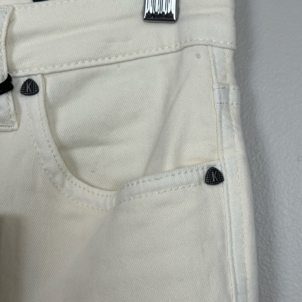 Kut From The Kloth Jean Women 2 Cream Connie Fab Ab Ankle Skinny High Rise Denim - Picture 4 of 13